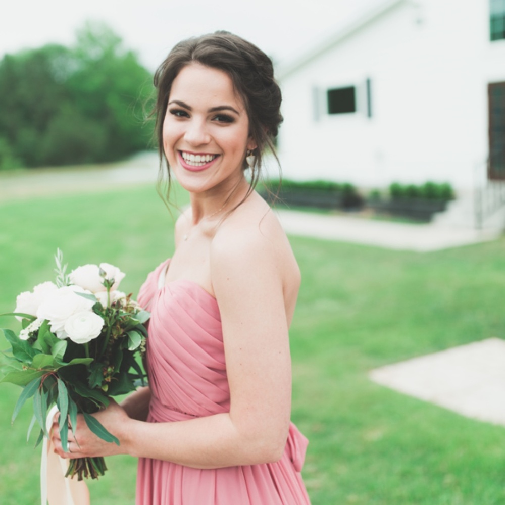 Pretty in Pink Infinity Bridesmaid Dress - Picture 3 of 6